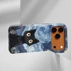 Voltuna Dėklas „Starry-Eyed Cat“ su MagSafe Apple iPhone 13-17 modeliams