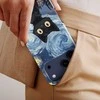 Voltuna Dėklas „Starry-Eyed Cat“ su MagSafe Apple iPhone 13-17 modeliams
