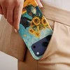 Voltuna Dėklas „Starry Sunflowers &amp; Cat“ su MagSafe Apple iPhone 13-17 modeliams