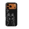 Voltuna Dėklas „Starstruck Cat Doodle“ su MagSafe Apple iPhone 13-17 modeliams