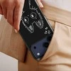 Voltuna Dėklas „Starstruck Cat Doodle“ su MagSafe Apple iPhone 13-17 modeliams
