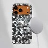 Voltuna Dėklas „Static Snow Camo“ su MagSafe Apple iPhone 13-17 modeliams