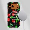 Voltuna Dėklas „Sultingas Vyšnių Lietus“ su MagSafe Apple iPhone 13-17 modeliams