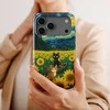 Voltuna Dėklas „Sunflower Guardian Cat“ su MagSafe Apple iPhone 13-17 modeliams