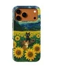 Voltuna Dėklas „Sunflower Guardian Cat“ su MagSafe Apple iPhone 13-17 modeliams
