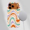 Voltuna Dėklas „Sunset Ripple Lines“ su MagSafe Apple iPhone 13-17 modeliams