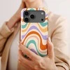 Voltuna Dėklas „Sunset Ripple Lines“ su MagSafe Apple iPhone 13-17 modeliams