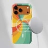 Voltuna Dėklas „Sunshine Spiral“ su MagSafe Apple iPhone 13-17 modeliams