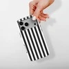 Voltuna Dėklas „Tall Barcode Lines“ su MagSafe Apple iPhone 13-17 modeliams