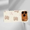 Voltuna Dėklas „Teddy Bow Cuddles“ su MagSafe Apple iPhone 13-17 modeliams