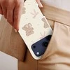 Voltuna Dėklas „Teddy Bow Cuddles“ su MagSafe Apple iPhone 13-17 modeliams