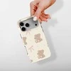 Voltuna Dėklas „Teddy Bow Cuddles“ su MagSafe Apple iPhone 13-17 modeliams
