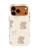Voltuna Dėklas „Teddy Bow Cuddles“ su MagSafe Apple iPhone 13-17 modeliams