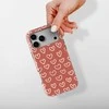Voltuna Dėklas „Terracotta Love Doodles“ su MagSafe Apple iPhone 13-17 modeliams