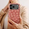 Voltuna Dėklas „Terracotta Love Doodles“ su MagSafe Apple iPhone 13-17 modeliams