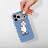 Voltuna Dėklas „Tiny Waddle Duck“ su MagSafe Apple iPhone 13-17 modeliams