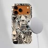 Voltuna Dėklas „Tribal Faces Collage“ su MagSafe Apple iPhone 13-17 modeliams