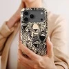 Voltuna Dėklas „Tribal Faces Collage“ su MagSafe Apple iPhone 13-17 modeliams