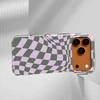 Voltuna Dėklas „Twilight Flow Check“ su MagSafe Apple iPhone 13-17 modeliams