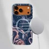 Voltuna Dėklas „Twilight Marble Glow“ su MagSafe Apple iPhone 13-17 modeliams