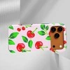 Voltuna Dėklas „Twin Cherries Glow“ su MagSafe Apple iPhone 13-17 modeliams