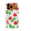 Voltuna Dėklas „Twin Cherries Glow“ su MagSafe Apple iPhone 13-17 modeliams
