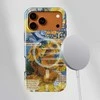Voltuna Dėklas „Van Gogh Inspired Sunflower Night“ su MagSafe Apple iPhone 13-17 modeliams