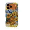 Voltuna Dėklas „Van Gogh Inspired Sunflower Night“ su MagSafe Apple iPhone 13-17 modeliams
