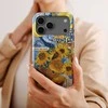 Voltuna Dėklas „Van Gogh Inspired Sunflower Night“ su MagSafe Apple iPhone 13-17 modeliams