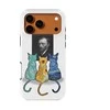 Voltuna Dėklas „Van Gogh’s Cat Companions“ su MagSafe Apple iPhone 13-17 modeliams