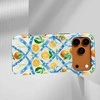 Voltuna Dėklas „Viduržemio Citrusų Ornamentas“ su MagSafe Apple iPhone 13-17 modeliams
