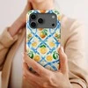 Voltuna Dėklas „Viduržemio Citrusų Ornamentas“ su MagSafe Apple iPhone 13-17 modeliams
