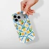 Voltuna Dėklas „Viduržemio Citrusų Ornamentas“ su MagSafe Apple iPhone 13-17 modeliams