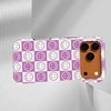 Voltuna Dėklas „Violet Emoji Matrix“ su MagSafe Apple iPhone 13-17 modeliams