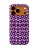 Voltuna Dėklas „Violet Heart Matrix“ su MagSafe Apple iPhone 13-17 modeliams