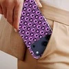 Voltuna Dėklas „Violet Heart Matrix“ su MagSafe Apple iPhone 13-17 modeliams