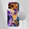 Voltuna Dėklas „Violet Inferno Flow“ su MagSafe Apple iPhone 13-17 modeliams