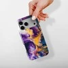 Voltuna Dėklas „Violet Inferno Flow“ su MagSafe Apple iPhone 13-17 modeliams