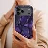 Voltuna Dėklas „Violetinė Crystal Shards“ su MagSafe Apple iPhone 13-17 modeliams