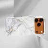 Voltuna Dėklas „Warm Baltas Marble Veins“ su MagSafe Apple iPhone 13-17 modeliams