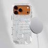Voltuna Dėklas „Wavy Line Distortion“ su MagSafe Apple iPhone 13-17 modeliams