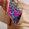Voltuna Dėklas „Wild Neon Leopard“ su MagSafe Apple iPhone 13-17 modeliams