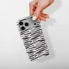 Voltuna Dėklas „Zebra Stripe Repeat“ su MagSafe Apple iPhone 13-17 modeliams