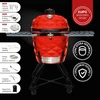 Kamado Club KAMADOCLUB PRO 2 PREMIUM+ KEPSNINĖ, RAUDONA