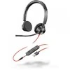 Hewlett Packard (HP) Laidinės ausinės Jack 3,5 mm / USB A Poly Blackwire C3325 juodas