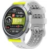 Išmanusis laikrodis Amazfit Cheetah Round, Titano spalvos korpusas su pilkos spalvos dirželiu