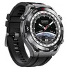Išmanusis laikrodis Huawei Watch Ultimate Expedition, Sidabrinės ir juodos spalvos korpusas su juodu dirželiu