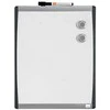 Nobo Nabo tablica suchościeralna su zaokrągloną ramą 355x280 mm balta