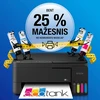 Daugiafunkcis rašalinis spausdintuvas Epson EcoTank L3351, A4, spalvotas, Wi-Fi, Wi-Fi Direct, AirPrint, juodas | C11CL62411