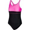 AQUA SPEED Girls Emily Swimsuit Juodas/Rožinė